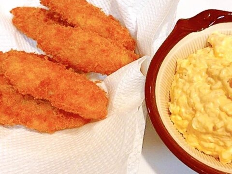 らっきょタルタルソースで☆激旨サクサク白身魚フライ